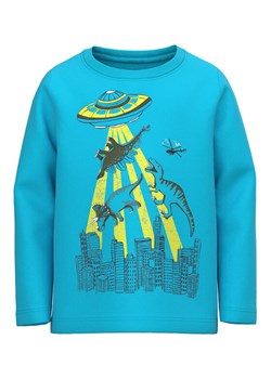 NAME IT Bluzka 13218856 Niebieski Regular Fit ze sklepu MODIVO w kategorii Kaftaniki i bluzki - zdjęcie 182595681