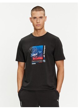Puma T-Shirt BMW MMS Car Graphic 624158 Czarny Regular Fit ze sklepu MODIVO w kategorii T-shirty męskie - zdjęcie 182595683