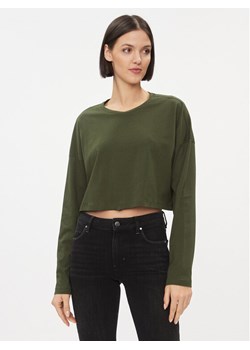 Noisy May Bluzka 27026051 Zielony Cropped Fit ze sklepu MODIVO w kategorii Bluzki damskie - zdjęcie 182595684