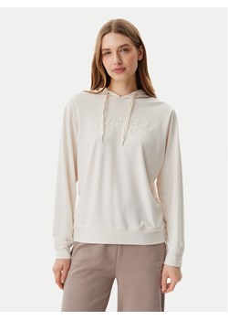 Guess Bluza O5GQ00 KCQP2 Écru Regular Fit ze sklepu MODIVO w kategorii Bluzy damskie - zdjęcie 182595712