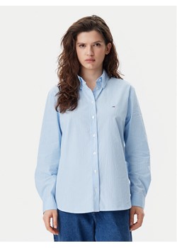 Tommy Jeans Koszula DW0DW20290 Błękitny Regular Fit ze sklepu MODIVO w kategorii Koszule damskie - zdjęcie 182595721
