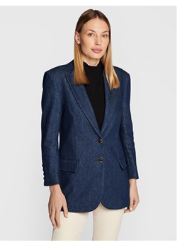 Pinko Marynarka Landire 1J112W A09I Niebieski Regular Fit ze sklepu MODIVO w kategorii Marynarki damskie - zdjęcie 182595722