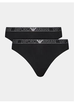 Emporio Armani Underwear Komplet 2 par fig brazylijskich 164752 4R223 00020 Czarny ze sklepu MODIVO w kategorii Majtki damskie - zdjęcie 182595781