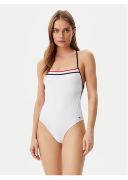 Tommy Hilfiger Strój kąpielowy UW0UW05849 Biały ze sklepu MODIVO w kategorii Stroje kąpielowe - zdjęcie 182596031