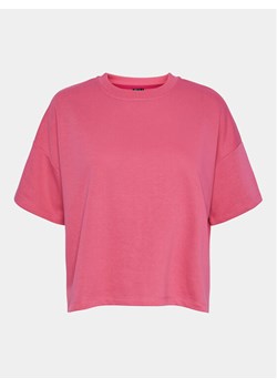 Pieces T-Shirt Chilli Summer 17118870 Różowy Loose Fit ze sklepu MODIVO w kategorii Bluzki damskie - zdjęcie 182596122
