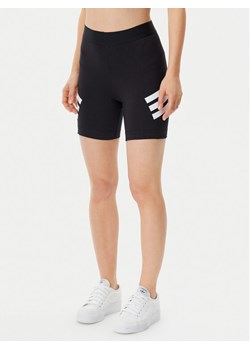 adidas Kolarki Future Icons 3-Stripes JE0164 Czarny Slim Fit ze sklepu MODIVO w kategorii Szorty - zdjęcie 182596162