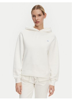 Tommy Hilfiger Bluza Contrast Flag WW0WW45979 Biały Regular Fit ze sklepu MODIVO w kategorii Bluzy damskie - zdjęcie 182596181