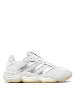 adidas Buty halowe Stabil 16 Indoor Shoes IE3584 Biały ze sklepu MODIVO w kategorii Buty sportowe damskie - zdjęcie 182596304