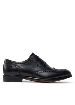 Lord Premium Półbuty Brogues 5501 Czarny ze sklepu MODIVO w kategorii Buty eleganckie męskie - zdjęcie 182596331