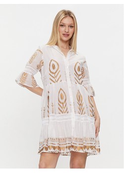 Iconique Sukienka letnia Rachel IC24-021 Biały Regular Fit ze sklepu MODIVO w kategorii Sukienki - zdjęcie 182596442