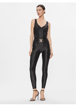 Elisabetta Franchi Kombinezon TU-025-37E2-V560 Czarny Slim Fit ze sklepu MODIVO w kategorii Kombinezony damskie - zdjęcie 182596500