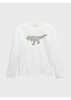 Tom Tailor Longsleeve 1033090 Biały Regular Fit - id: 0000300600658 - marki Tom Tailor - 182596641 Tom Tailor Longsleeve 1033090 Biały Regular Fit ze sklepu MODIVO w kategorii T-shirty chłopięce - zdjęcie 182596641
