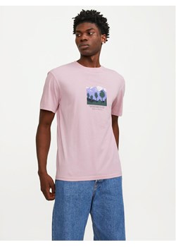 Jack&Jones T-Shirt Lucca 12253613 Fioletowy Relaxed Fit ze sklepu MODIVO w kategorii T-shirty męskie - zdjęcie 182596692