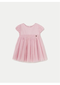 Mayoral Sukienka elegancka 01904 Różowy Regular Fit ze sklepu MODIVO w kategorii Sukienki niemowlęce - zdjęcie 182596701