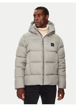 Calvin Klein Kurtka zimowa K10K113476 Szary Regular Fit ze sklepu MODIVO w kategorii Kurtki męskie - zdjęcie 182596773