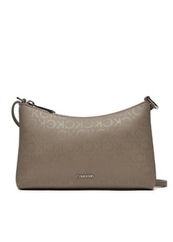 Calvin Klein Torebka K60K612537 Beżowy ze sklepu MODIVO w kategorii Listonoszki - zdjęcie 182596851