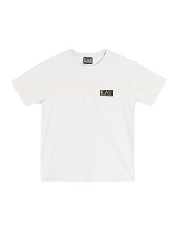 EA7 Emporio Armani T-Shirt 3RBT68 BJ03Z 1941 Écru Regular Fit ze sklepu MODIVO w kategorii T-shirty chłopięce - zdjęcie 182596860