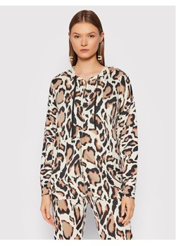 Pinko Kardigan 1Q10AK Y7PH Beżowy Regular Fit ze sklepu MODIVO w kategorii Swetry damskie - zdjęcie 182596874