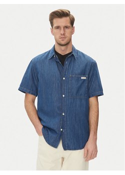 Calvin Klein Jeans Koszula jeansowa J30J327178 Niebieski Regular Fit ze sklepu MODIVO w kategorii Koszule męskie - zdjęcie 182596884