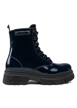 Tommy Hilfiger Kozaki T4A5-33040-0775 M Niebieski ze sklepu MODIVO w kategorii Buty zimowe dziecięce - zdjęcie 182596921