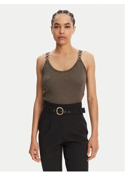 Morgan Top 251-DIDOA Zielony Slim Fit ze sklepu MODIVO w kategorii Bluzki damskie - zdjęcie 182596980
