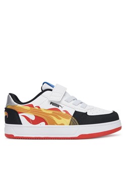 Puma Sneakersy Caven 2.0 Hot Wheels AC+ PS 401404 01 Biały ze sklepu MODIVO w kategorii Buty sportowe dziecięce - zdjęcie 182597011