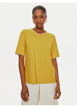 United Colors Of Benetton T-Shirt 34G7D107B Żółty Regular Fit ze sklepu MODIVO w kategorii Bluzki damskie - zdjęcie 182597114