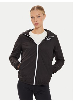 Puma Wiatrówka Ess Solid 847494 Czarny Regular Fit ze sklepu MODIVO w kategorii Kurtki damskie - zdjęcie 182597210