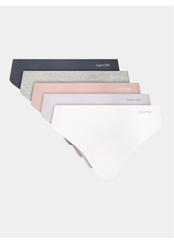 Calvin Klein Underwear Komplet 5 par stringów 000QD5224E Kolorowy ze sklepu MODIVO w kategorii Majtki damskie - zdjęcie 182597212