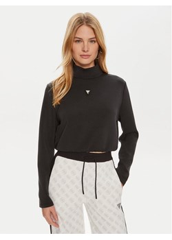 Guess Bluza Olympe V4YQ05 KCAY2 Czarny Regular Fit ze sklepu MODIVO w kategorii Bluzy damskie - zdjęcie 182597311