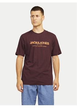 Jack&Jones T-Shirt Alvis 12256803 Czerwony Standard Fit ze sklepu MODIVO w kategorii T-shirty męskie - zdjęcie 182597321