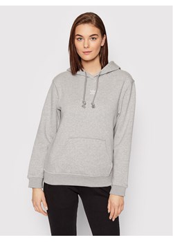 adidas Bluza adicolor Essentials Fleece HF7504 Szary Regular Fit ze sklepu MODIVO w kategorii Bluzy damskie - zdjęcie 182597543
