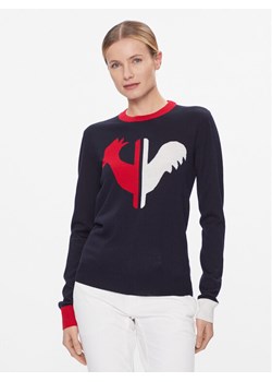 Rossignol Sweter Alya RLIWO19 Granatowy Regular Fit ze sklepu MODIVO w kategorii Swetry damskie - zdjęcie 182597544
