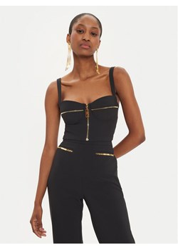 Elisabetta Franchi Top TO-001-46E2 Czarny Regular Fit ze sklepu MODIVO w kategorii Bluzki damskie - zdjęcie 182597571