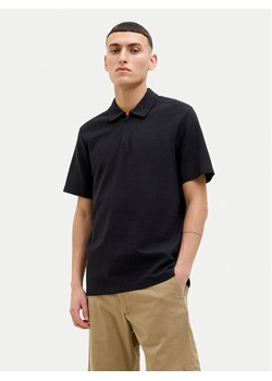 Jack&Jones Polo Benja 12269338 Czarny Regular Fit ze sklepu MODIVO w kategorii T-shirty męskie - zdjęcie 182597643