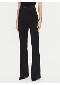 Elisabetta Franchi Spodnie materiałowe PA-078-51E2-V300 Czarny Regular Fit ze sklepu MODIVO w kategorii Spodnie damskie - zdjęcie 182597700