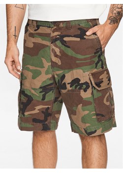 Polo Ralph Lauren Szorty materiałowe 710748127001 Zielony Regular Fit ze sklepu MODIVO w kategorii Spodenki męskie - zdjęcie 182597780