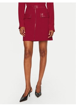 Morgan Spódnica mini 242-JKAMI Czerwony Slim Fit ze sklepu MODIVO w kategorii Spódnice - zdjęcie 182597864