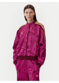 adidas Bluza FARM Tiro JD6297 Różowy Loose Fit ze sklepu MODIVO w kategorii Bluzy damskie - zdjęcie 182597904