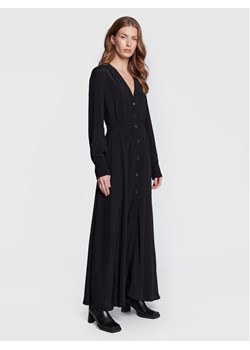 Sisley Sukienka koszulowa 4B5FLV01P Czarny Regular Fit ze sklepu MODIVO w kategorii Sukienki - zdjęcie 182597973