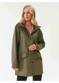 ONLY Kurtka przeciwdeszczowa 15261734 Zielony Regular Fit ze sklepu MODIVO w kategorii Płaszcze damskie - zdjęcie 182597974
