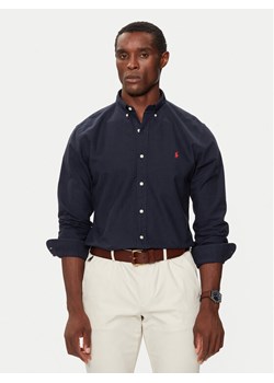 Polo Ralph Lauren Koszula Bsr 710723610 Granatowy Slim Fit ze sklepu MODIVO w kategorii Koszule męskie - zdjęcie 182598054
