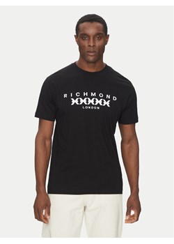 Richmond X T-Shirt UMP25004TS Czarny Regular Fit ze sklepu MODIVO w kategorii T-shirty męskie - zdjęcie 182598072
