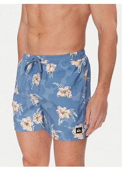 Quiksilver Szorty kąpielowe Everyday Straight Volley 15 EQYJV04121 Niebieski Regular Fit ze sklepu MODIVO w kategorii Kąpielówki - zdjęcie 182598084