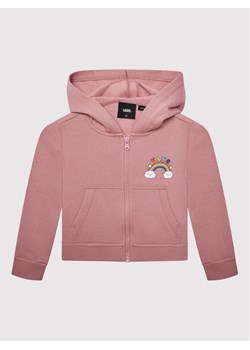 Vans Bluza Happy Bow VN0A7RU5 Różowy Regular Fit ze sklepu MODIVO w kategorii Bluzy i swetry - zdjęcie 182598150