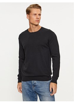 United Colors Of Benetton Sweter 10CVU1N60 Czarny Regular Fit ze sklepu MODIVO w kategorii Swetry męskie - zdjęcie 182598164