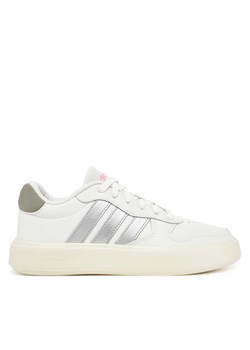 adidas Sneakersy Litecourt JI2342 Biały ze sklepu MODIVO w kategorii Buty sportowe damskie - zdjęcie 182598250