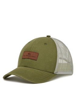 Quiksilver Czapka z daszkiem Down The Hatch AQYHA05096 Zielony ze sklepu MODIVO w kategorii Czapki z daszkiem męskie - zdjęcie 182598281