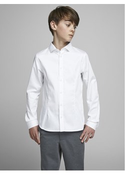 Jack&Jones Junior Koszula Parma 12151620 Biały Regular Fit ze sklepu MODIVO w kategorii Koszule chłopięce - zdjęcie 182598282