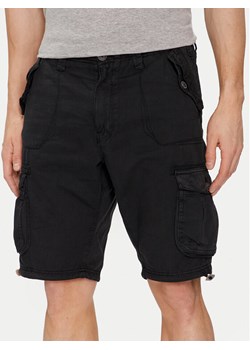 Brave Soul Szorty materiałowe MSRT-GEORGEBLK Czarny Straight Fit ze sklepu MODIVO w kategorii Spodenki męskie - zdjęcie 182598352